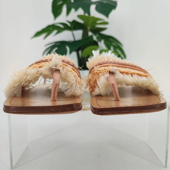 Sigerson Morrison Women’s Brown Synthetic Sandal Size 6B - Picture 2 of 8